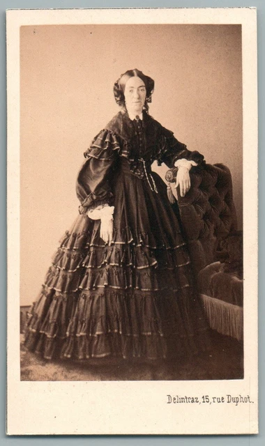 Crinoline Robe Ancien Temps Crinoline Costume France - Main Image