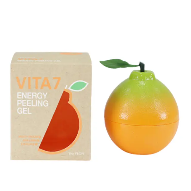 Gel exfoliante energético K-Beauty The YEON Vita7 100 ml antienvejecimiento hidratante suave