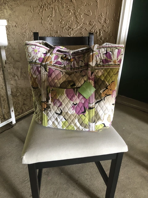 Nwt Vera Bradley Iconic Vera Large Tote In Portobello Road  -Retired Classic