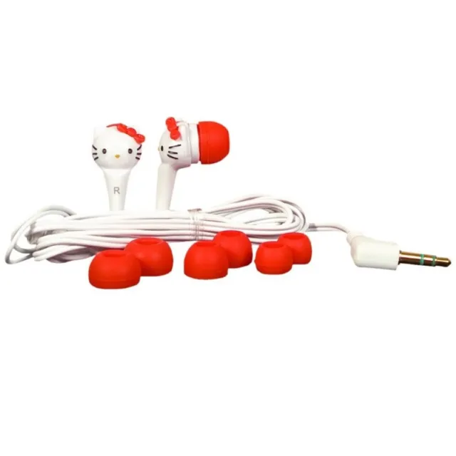 Hello Kitty In-Ear Kopfhörer Ohrhörer Headset für Nintendo New 3DS 2DS Konsole 3