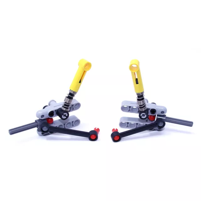 Lego Technic Mattoncini 20x Sterzo Sospensione Giallo Shock Absorber Braccio Da