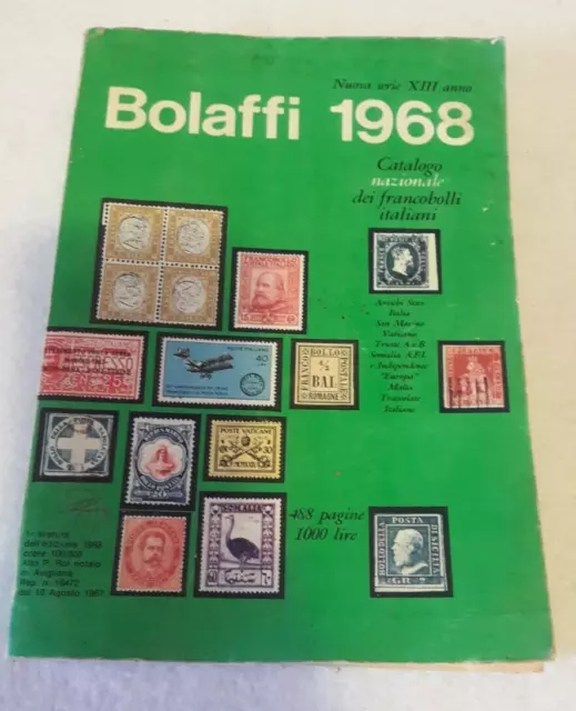 Bolaffi Catalogo Nazionale Dei Francobolli Italiani