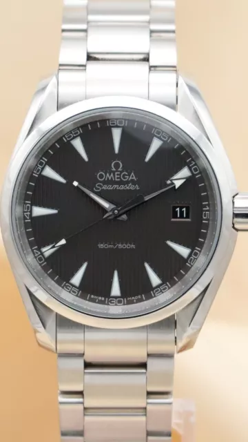 Omega Seamaster Aqua Terra Quarz Grau 23110396006001