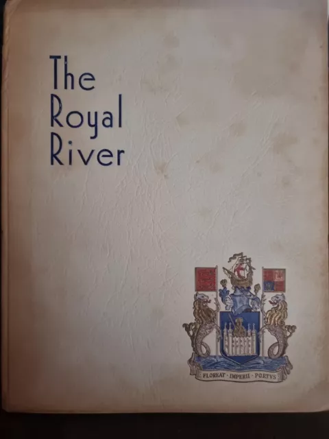 The Royal River, Thames commemorative hardback Queen Elizabeth II