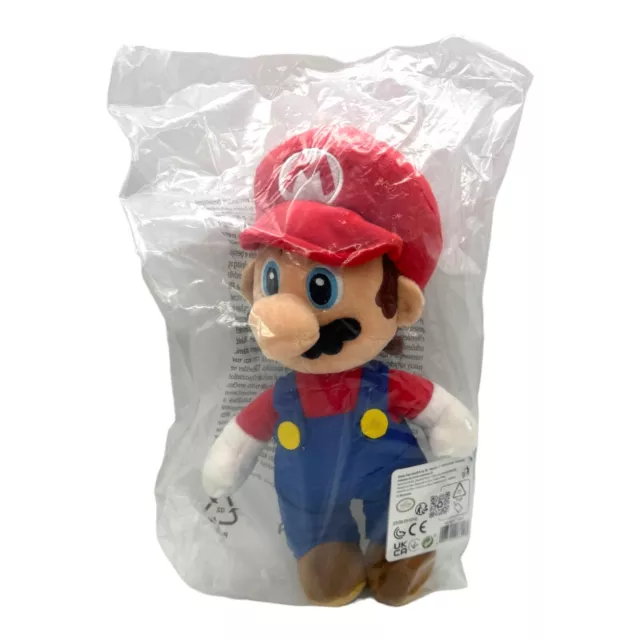 Nintendo Super Mario Plüschfigur Mario 30cm Plüsch Kuscheltier Stofftier SIMBA