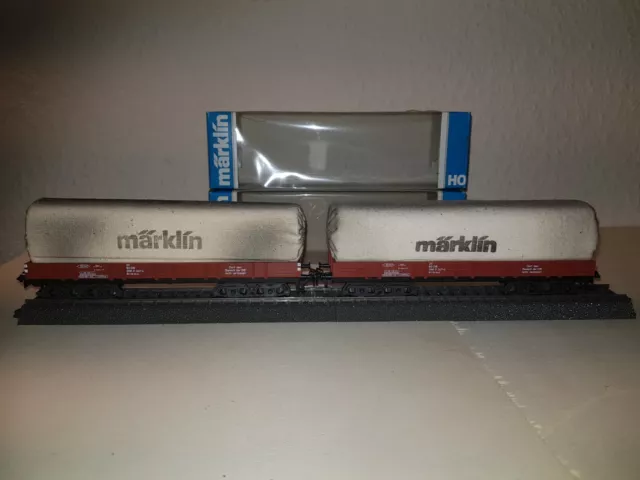 Märklin 2 x H0 Güterwagen 4475 gebr. / neuwertig