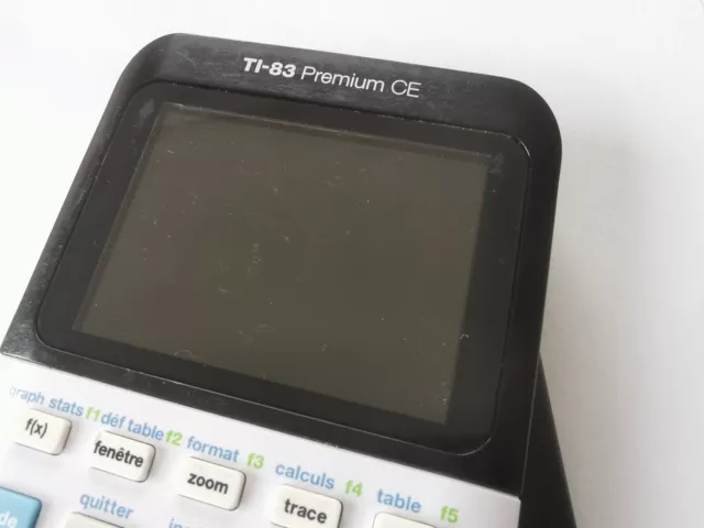 Calculatrice Texas Instruments TI 83 Premium CE Mode Examen 3
