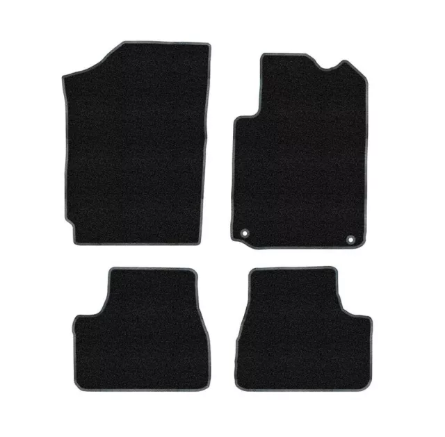 Tailored For CITROEN DS3 (2009-2015) - Premium Black Car Floor Mats 4pc Set