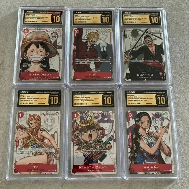 CGC10 PRISTINE PSA10 or higher 25th Anniversary Zoro OP01 001 From