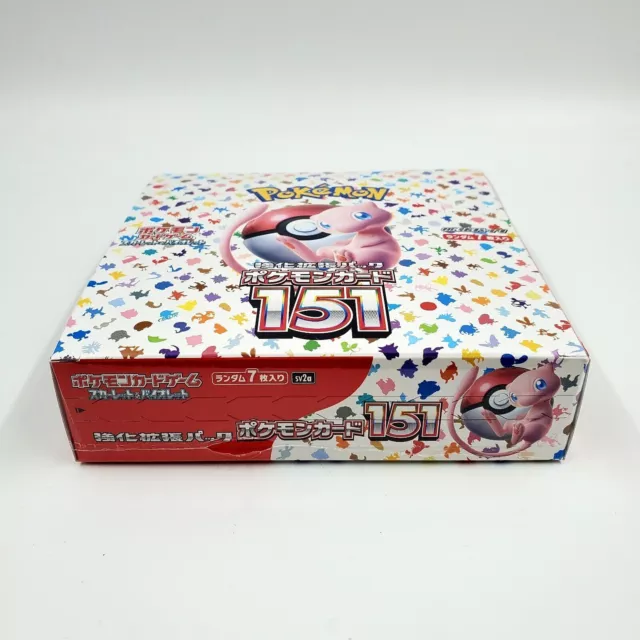 Pokemon Cards Scarlet & Violet Pokemon Card 151 Booster Box sv2a Sealed Japanese 3