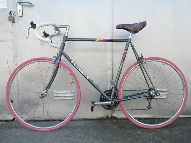 1990 S PEUGEOT TOURMALET HLE MANGALLOY RENNRAD HERREN FAHRRAD ROADBIKE VELO GRAU EUR 369 99 PicClick DE