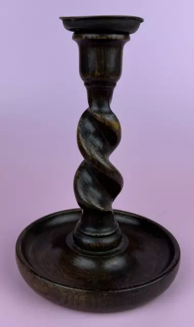 Vintage Barley Twist Candleholder