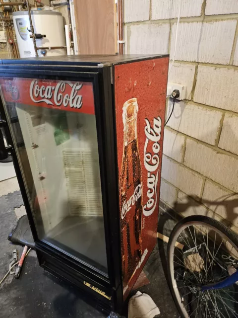 Authentic Coca Cola Fridge W63cm H138CM