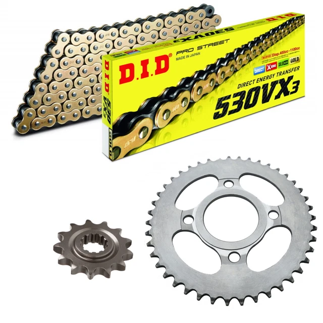 TRIUMPH 955 SPEED Triple 2000 DID 530 VX3 Gold HD X-Ring Kette ...