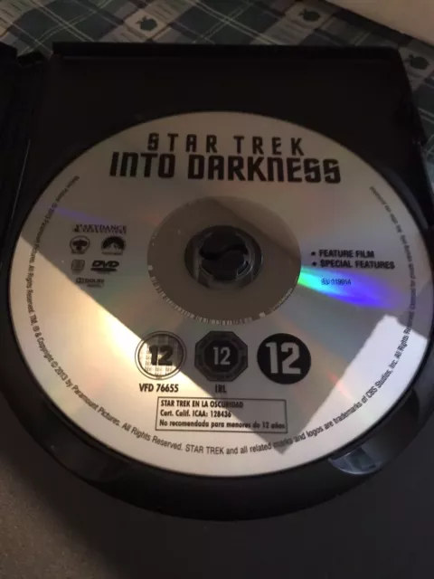 Star Trek Into Darkness (DVD, 2013) 3