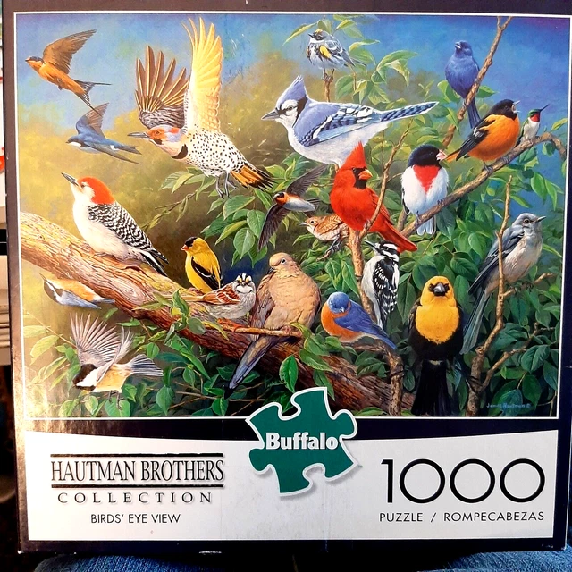 1000 Piece Puzzle Hautman Brothers Collection "Birds' Eye View" Buffalo Games