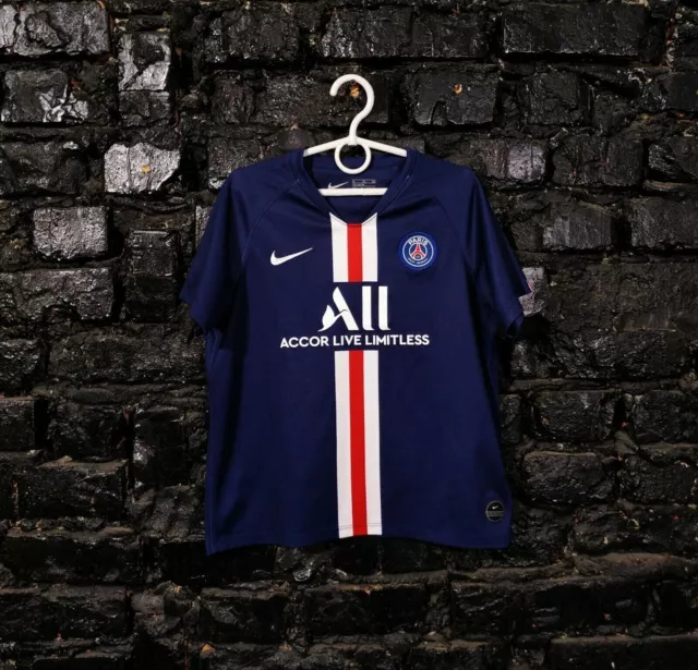 Paris Saint-Germain PSG Home football shirt 2019 - 2020 Nike Boys Size XL