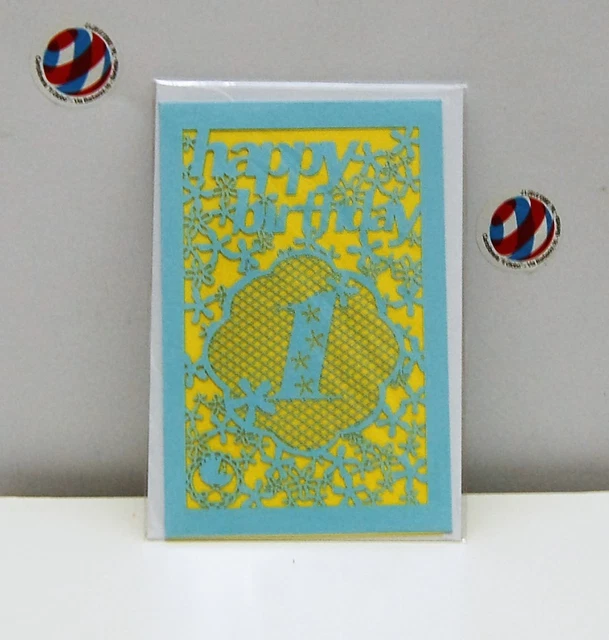 Bigliettini Confetti di Compleanno con Scritta 'Happy Birthday' e