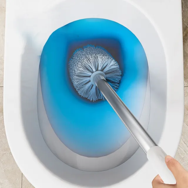 Set Adesivi Non Marcativi Spazzole Toilette Robusti Acciaio Inox Impermeabili D