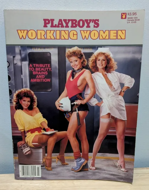 Vintage 1984 Playboy's Working Women Special Issue Magazine Playboy Press