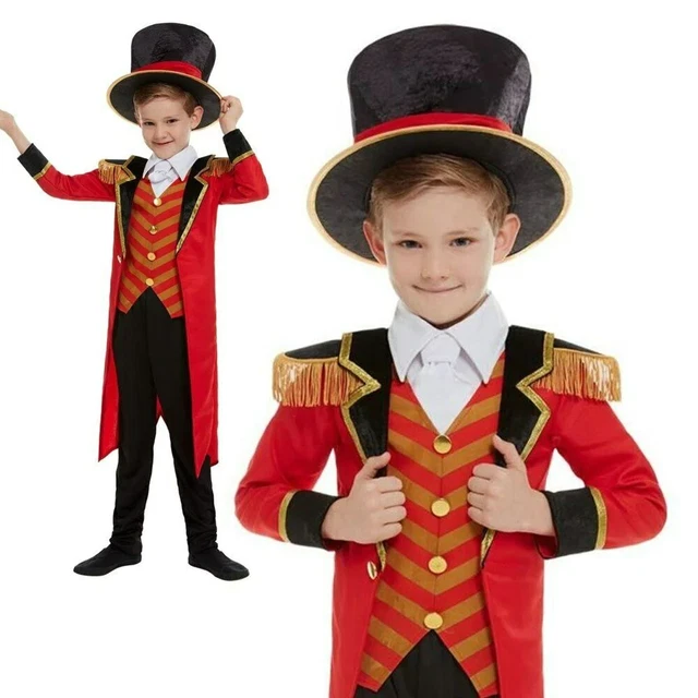 Costume Da Smoking Medievale Per Bambini E Ragazzi, Maniche Lunghe, Per Halloween E Feste