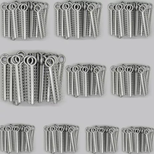 Dental Orthodontics Elastic Gray Ligature Ties 10400 Pcs/10 Packs Rubber Bands