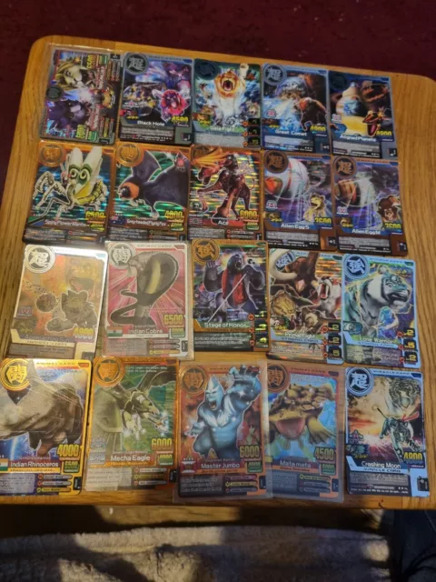 Animal Kaiser Rare Card Bundle Over 35 Bronze And Silver Cards 2