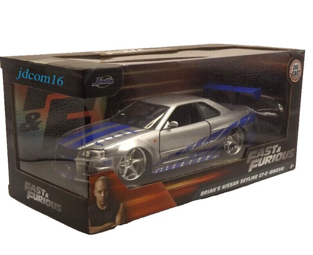 Voiture Miniature de Collection - JADA TOYS 1/24 - NISSAN Skyline GTR