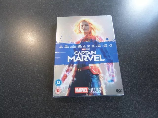 Captain Marvel DVD Marvel Studios Movie With RARE Slipcover BRAND NEW SEALED!!