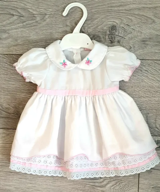 Rock a Bye Smocked  Baby Girl Dress Size 3-6 Months