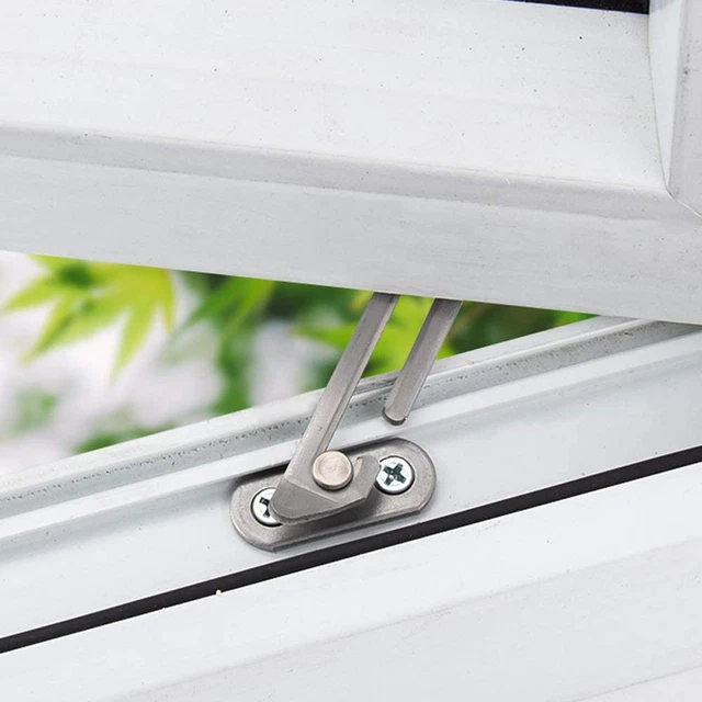Lot De 5 Serrures Adhésives Pour Fenêtres/portes Coulissantes - Sécurité Enfants, Sans Perçage, Installation Facile