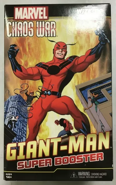 Heroclix Marvel Comics Chaos War Giant-Man Super Booster NEW (Sealed) Wizkids