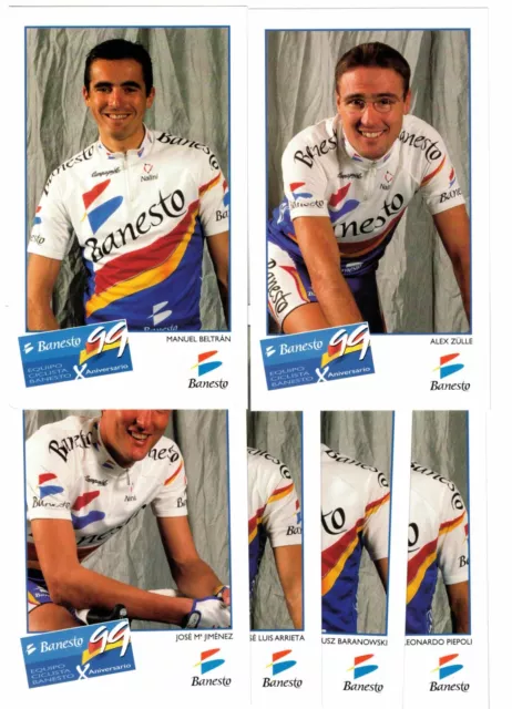 CYCLISME cartes BANESTO  1999