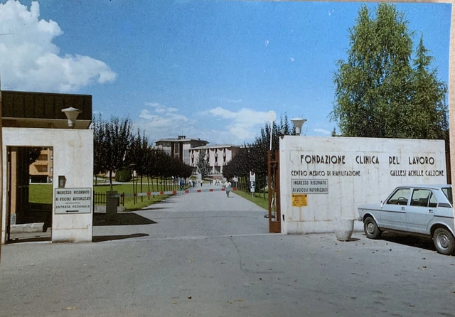 Cartolina Veruno Novara Fondazione Clinica Gallesi Calzone Maugeri Non viaggiata