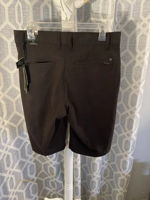 Men’s Burnside Shorts 30 Black Hybrid Series Stretch Land + Sea  New With Tags. 2