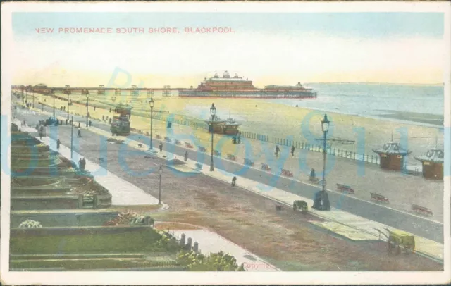 Blackpool New Promenade South Shore Printed in Germany