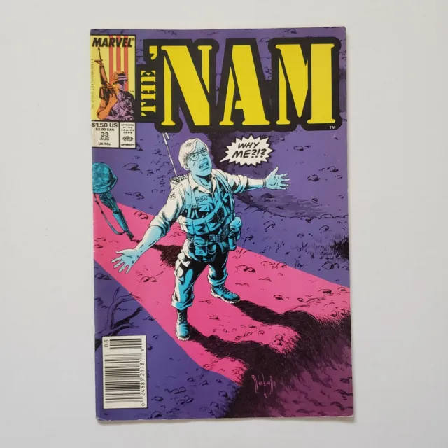 Marvel Comics The 'NAM #33 Copper Age