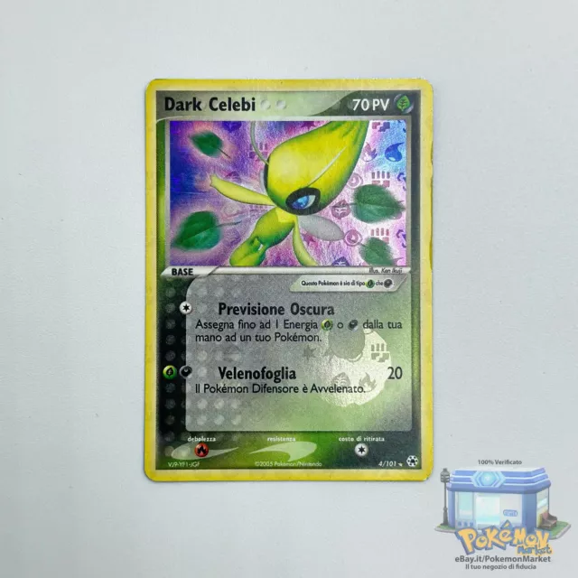 DARK CELEBI EX 4/101 PL HOLO �️ HIDDEN LEGENDS  ITA ✅ Pokemon No Gold Star