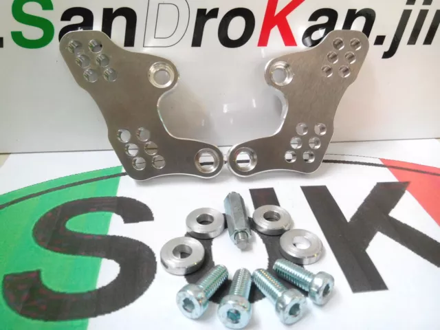 Kit Arretratori Pedane Silver Suzuki Gsx R 600 750 99 2005