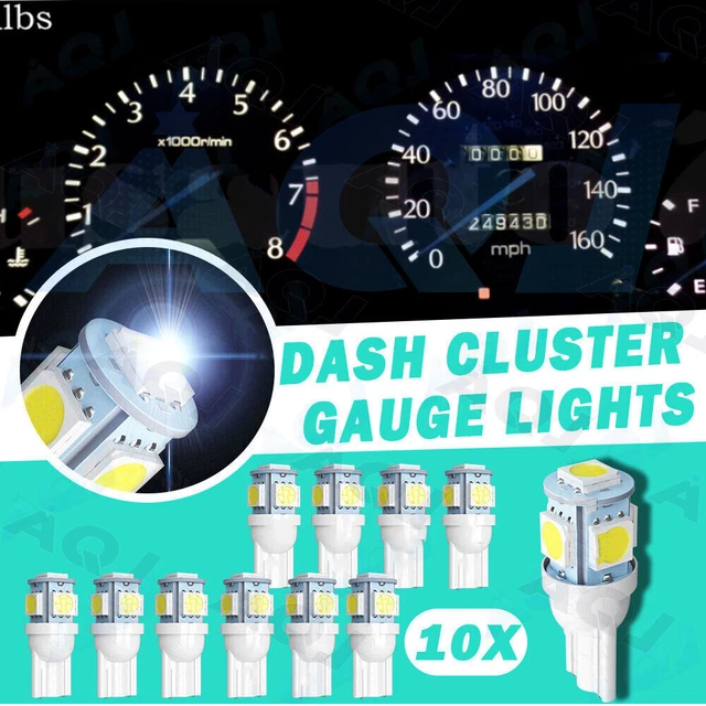 Dash Instrument Cluster Gauges PINK LED LIGHT KIT Fits 97-01 Mercury Mountaineer