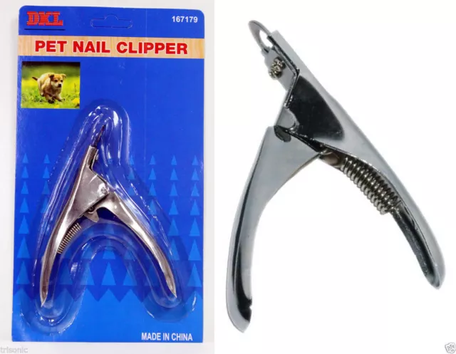 Pet Dog Cat Grooming Nail Toe Claw Clippers Scissors Trimmer Groomer Cutter