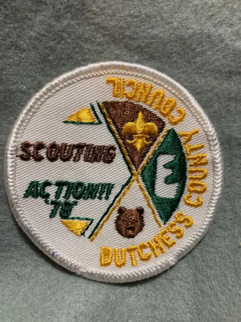 (103)  Boy Scouts -  Scouting Action '78 - Duchess County Council patch