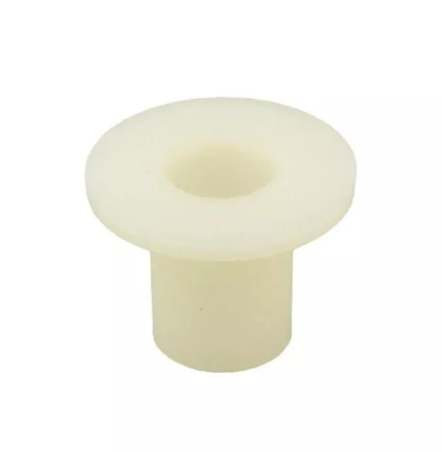 50 X Hobson  M12 x 13mm Nylon Natural Shoulder Insulating Bushing Washer Top Hat