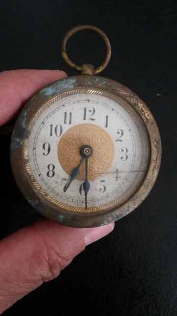 Mecanismo De Péndulo Reloj Antiguo Francia XIX Em Siglo Nn