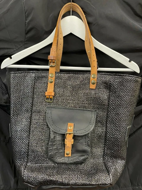 SAC A MAINS Pomponette en cuir. EUR 69 00 PicClick FR