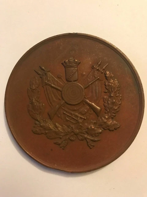 Médaille Ancienne – Criterium De Tir National De Versailles – Bronze – XXème