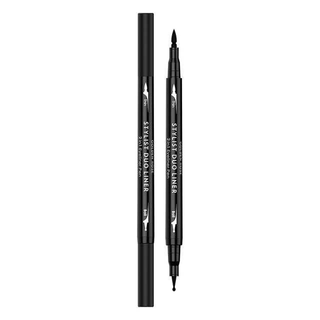Golden Rose Estilista Duo Delineador 2 IN 1 de Ojos Pluma 1.6ml 2 Diferente Uñas