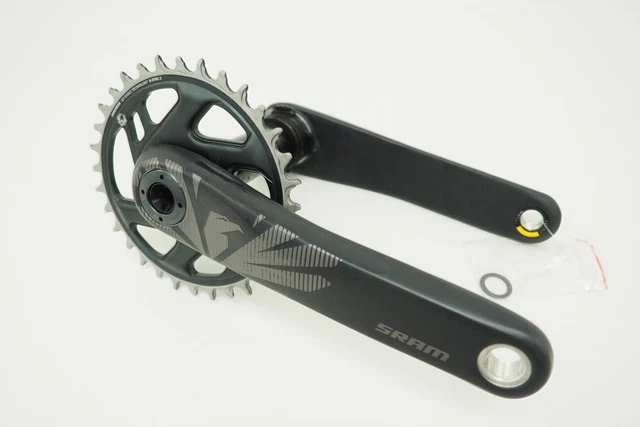 New Take Off SRAM X1 Eagle Carbon Dub Wide Mountain Bike Crankset 175mm Arm 34t