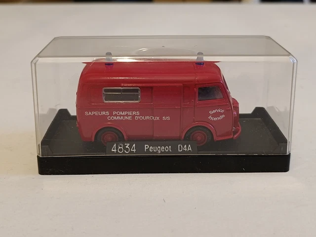 Kit Miniature MINIROUTE 1/43 - Peugeot 304 Pompier Allier - Résine - Rare