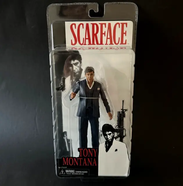 Scarface Tony Montana Figur PVC 16cm Neca